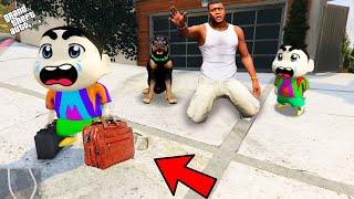 GTA 5 : Shinchan Left House For Franklin In GTA 5 ! (GTA 5 Mods)