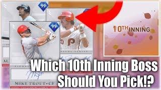 Which 10th Inning Program Boss Should You Take? Best Bosses Yet! MLB The Show 19 Diamond Dynasty