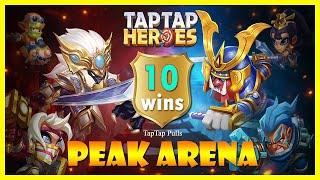 Can Skuld and 2 Wolnir win 10 Peak Arena? ✅ Taptap Heroes