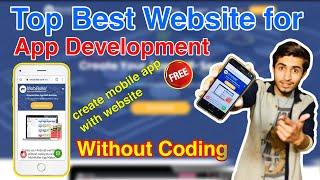 Top Best free Websites for App Development without Coding #btutorials