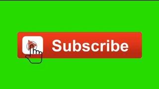 Green Screen Animated Subscribe Button with sound effect || Top 15 ||