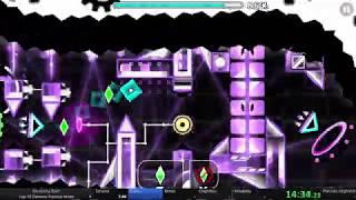 Geometry Dash - Top 10 Demon Practice Mode Speedrun in 1:31:53