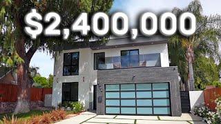 $2.4 Million New Construction Modern House in Los Angeles with an Amazing Outdoor Movie Deck!