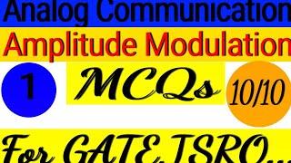 #1 Top 10 MCQ of Communications System for All Technical Competitive Exam||ECE MCQ