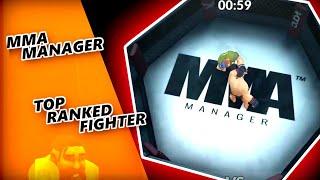 MMA MANAGER GAMEPLAY || TOP RANK FIGHTER