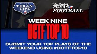 TOP 10 Texas High School Football Plays of the Week: Week Nine Presented by Body Armor