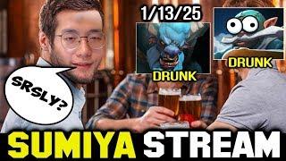 SUMIYA is Playing with 2 Drunk Teammates | Sumiya Invoker Stream Moment #1384