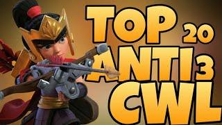 NEW BEST TOP 20 ANTI 3 TH13 BASE FOR CWL WAR WITH LINK | ANTI YETI | ANTI HYBRID | ANTI AIR |