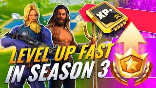 THE BEST & FASTEST Methods To Level Up & Gain XP in Fortnite Season 3!