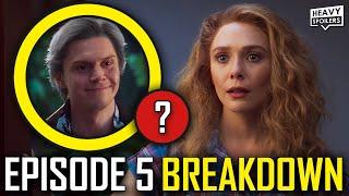 WANDAVISION Episode 5 Breakdown & Ending Explained Spoiler Review | Marvel Easter Eggs & Theories