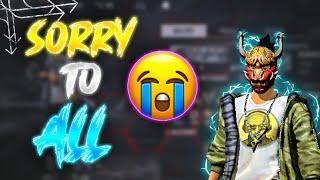 SORRY TO ALL ❤️ || HAPPY NEW YEAR 