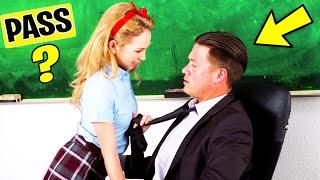 Top 5 STUDENTS vs TEACHERS Shocking MOMENTS || Teacher Caught || School Funny Video #TECHBCHD