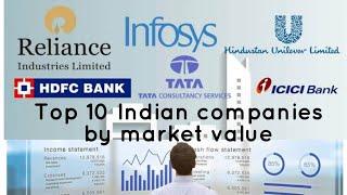 Top 10 Indian Company | Top 10 Indian companies by market value | Top Indian Company