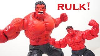 Marvel Legends RED HULK Figure Review