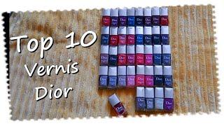 Top 10 de mes vernis Dior ...