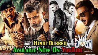 Top 10 Big New South Hindi Dubbed Movies Available On YouTube | The Villain | Rustum | I Love You |