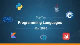 Top   10   programming  language  to  learn   inn 2020