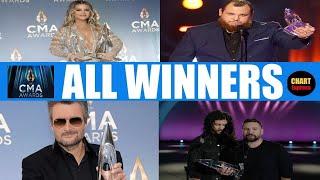 CMA Country Music Awards 2020 - ALL WINNERS | Country Music Associaton Awards 2020 | ChartExpress