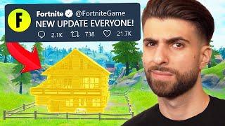 Fortnite's NEW UPDATE is WEIRD...