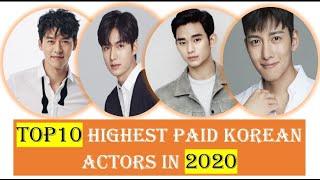 2020 TOP 10 HIGHEST PAID KOREAN ACTORS