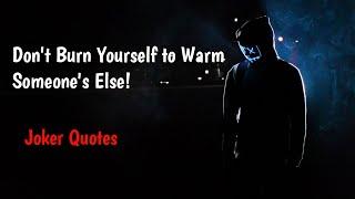 TOP 10 Joker Motivational Quotes | Bindass Quotes | Best Quotes 2021