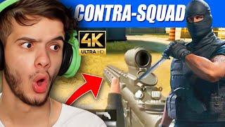 NOVO FREE FIRE??? CONTRA SQUAD NO NOVO GAME MOBILE AREA F2!