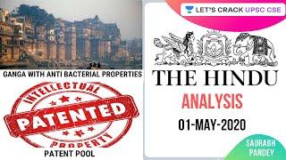 01-May-2020 | The Hindu Newspaper Analysis | Current Affairs for UPSC CSE/IAS 2020/2021
