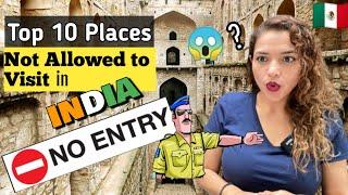 Top 10 Secret Places in India You're not Allowed to Visit | Reaction | Mexican Girl