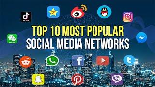 Top 10 Most Popular Social Media Networks | By Number of Users