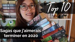 TOP 10 | Les sagas que j'aimerais terminer en 2020 | Le Livre Ouvert