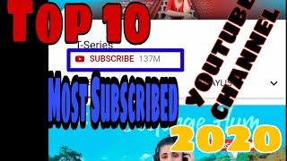 Top 10 Most Subscribed youtube channel in the world| 2020 May 3