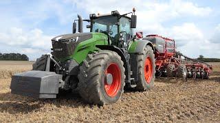 Fendt 1050 Vario in the field Seeding w/ Horsch Focus 6TD | Evil Looking Tractor | DK Agriculture