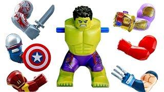 HULK IS COMING TO CITY! - Top 10 Hulk vs Superheroes Compilation Movie - Lego Stop Motion