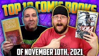 Top 10 COMIC BOOKS of the WEEK! Week of Nov 10th 2021