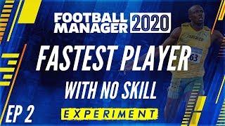 The FASTEST player with No Skill | 20 YEARS IN THE FUTURE - FM20 Experiment - Football Manager 2020
