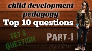 Child development and pedagogy, top 10 questions