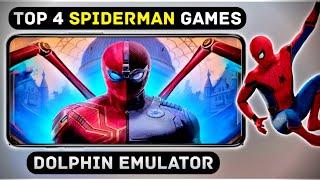 Top 4 Spiderman Games Of Dolphin Emulator