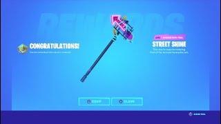 How to Unlock the Street Shine Pickaxe (Fortnite Battle Royale)