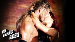 WWE: OMG World Top 10 Kissing | her life - like  superstar : Roman Reigns,The Rock & Dolph Ziggler