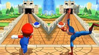 Mario Party 9 MiniGames - Mario Vs Spider Man (Master Cpu)