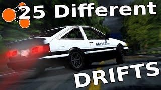 BeamNG.drive | 25 Different Drifts
