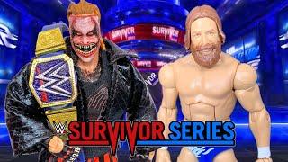 THE FIEND BRAY WYATT VS DANIEL BRYAN WWE UNIVERSAL CHAMPIONSHIP ACTION FIGURE MATCH! SURVIVOR SERIES
