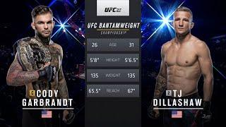 UFC Vegas 32 Free Fight: TJ Dillashaw vs Cody Garbrandt 1