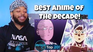 Top 20 Best Anime of the Decade | Reaction