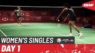 HSBC BWF World Tour Finals 2021 | Pusarla V. Sindhu (IND) [3] vs Line Christophersen (DEN)