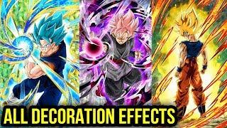 ALL NEW DECORATION EFFECTS IN DOKKAN BATTLE!