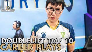 Doublelift Top 10 Career Plays | Lol esports