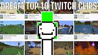 Dream's Top 10 Most Viewed Twitch Clips of All Time