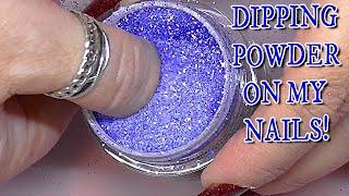 TIP AND DIP! ~TRYING GH DIP SYSTEM ON MY NAILS | Plus Bonus Video At The End | ABSOLUTE NAILS