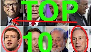 Top 10 richest People in the world